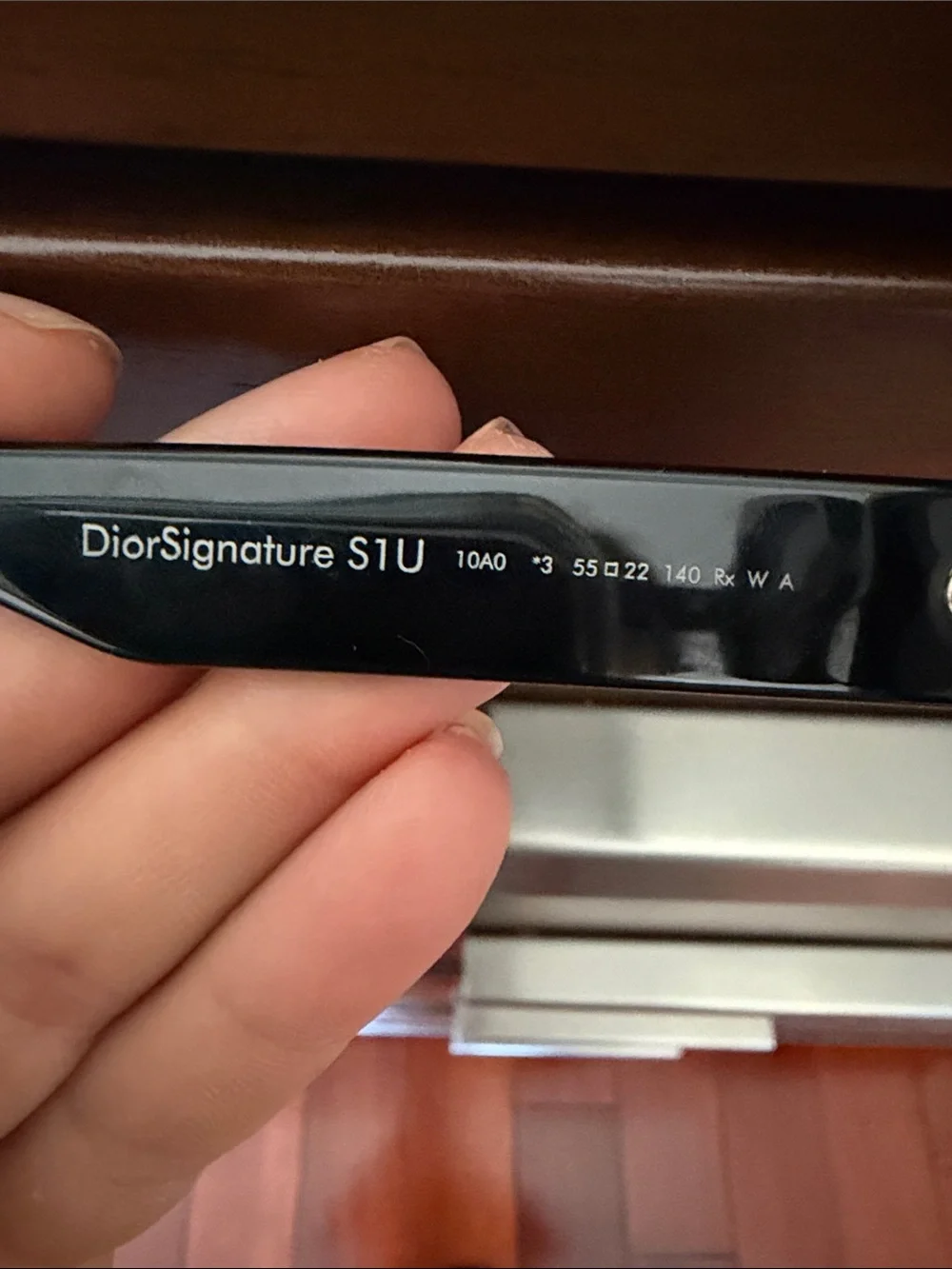 Dior Black Oversized Square women Sunglasses